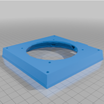 120 mm Kamp Tuvaleti İçin Fan Desteği