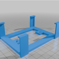 10Gtek Medya Dönüştürücü Duvara Montaj Aparatı Sadece Plastik