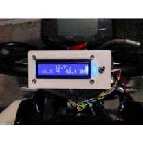 16×2 LCD, Açma/Kapama Düğmeli Güç Anahtarı Muhafazası