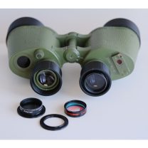 M28 5×0 6 ZEISS 7×40 NVA Alman Askeri Dürbünleri için Astronomi Filtre Adaptörü