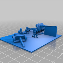 1/100 Ölçek 17/25 Pounder Top Seti (Remix)