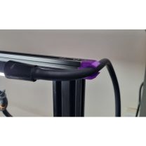 20×20 Alüminyum Profil T-Slot Uç Kapağı (11mm Klipsli)