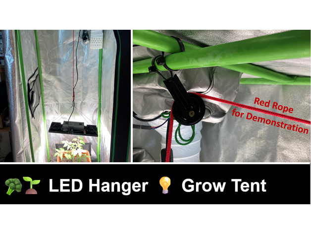 Grow Tent İçin 4.7 LED Askı - Görsel 10