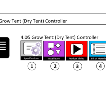 Meyve ve Çiçeklenme İçin 4.05 Grow Tent Kurulumu