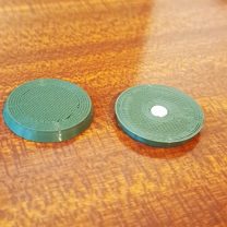 25mm Minyatür Taban (Mıknatıs Delikli)