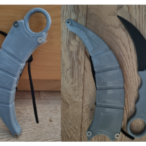 AOMP Projesi – Airsoft İçin SOCP Benzeri Karambit