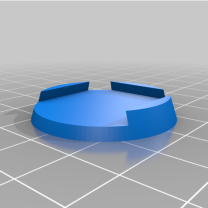 25mm Kare → 32mm Yuvarlak Taban Adaptörü