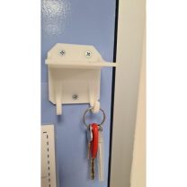 3 Montaj Delikli 2’li Anahtar Askısı