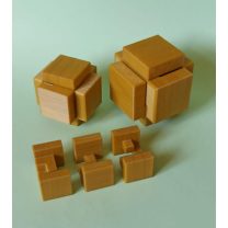 3 Parçalı Burr Kilitli Bulmaca