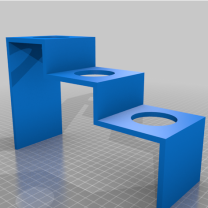 3 Basamaklı Saksı Rafı