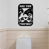 “Tuvalette misin?” Doggo Banyo Tabelası