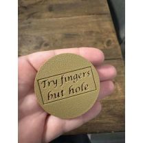 AMS Boyalı Elden Ring “Try Fingers But Hole” Mesaj Taşı