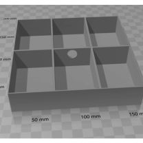 5.56 Kutu İç Aparatı (6 Bölmeli)