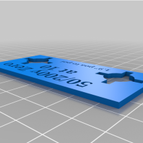 AR15 Red Dot Sıfırlama Şablonu