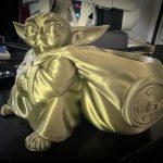 3D Yazdırılabilir Baby Yoda Grogu Buddha Bebek Saksısı