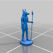 8 cm Anubis Heykeli