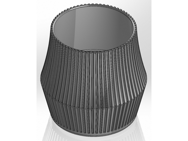 Yan Yarıklı Yuvarlak Kalemlik