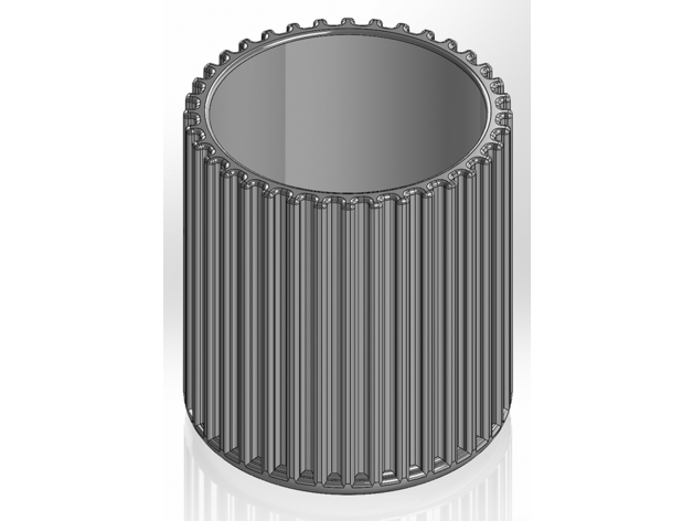 Dikey Yarıklı Yumuşak Tabanlı Kalemlik - Görsel 2