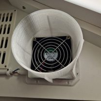 97 X 97 104 Mm Fan Adaptörü Redüksiyon