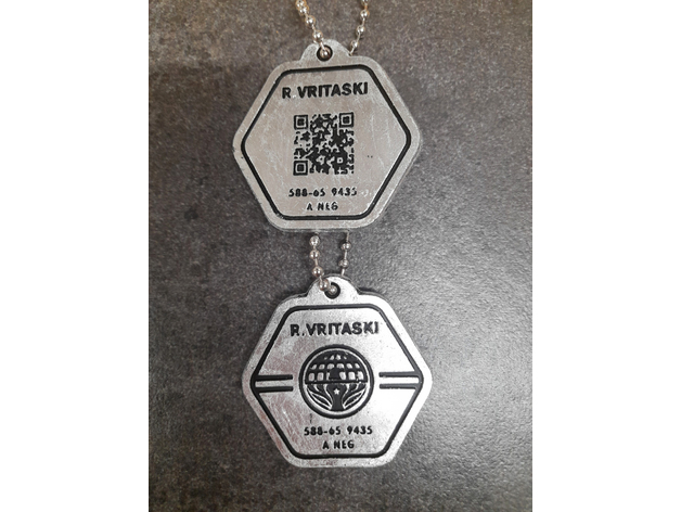 Verdun Meleği Köpek Künyeleri (Edge of Tomorrow)