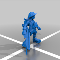 Anglo Isles Grunt (Battalion Wars) Pozlanabilir Figür