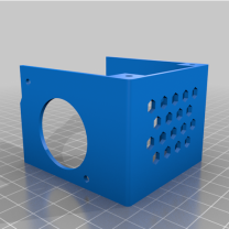 Anycubic I3 Mega E3D V6 40mm Fan Hotend Kapağı (Remix)