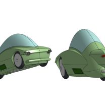 Aptoura 3 Tekerlekli Araba