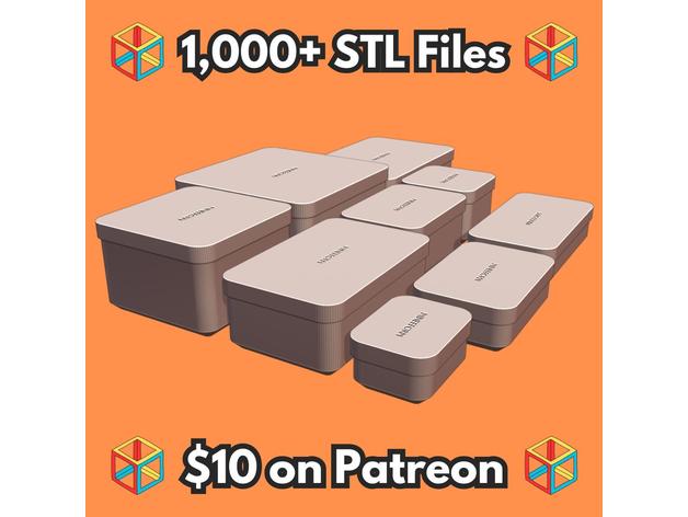 Çıt Kapaklı Küçük Saklama Kutuları (Çeşitli Boyutlar) - Görsel 2