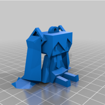 Boxy Miku anahtarlık