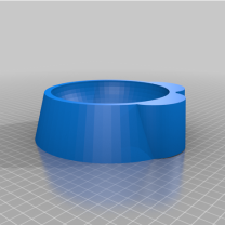 Çizgili Kedi Mama Kabı