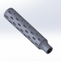 Airsoft M4 Susturucu (158×30 mm)