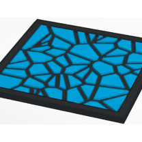 Soyut Bardak Altlığı