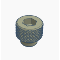 M8 tırtıklı düğme