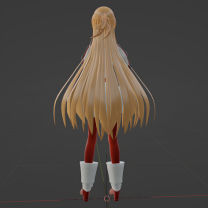 Asuna Ordinal Scale Kostümü (Sword Art Online)