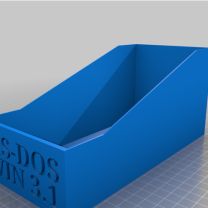 3.5 Floppy Kutu (Genişletilmiş, Boş Etiketli)