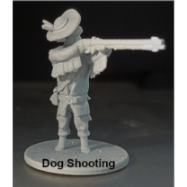 1/56 Ölçek 28 mm Mutant Köpek İzci