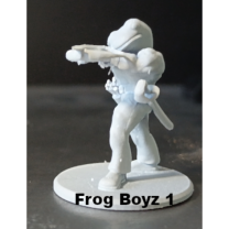 1/56 Ölçek 28 mm Mutant Kurbağa Boyz