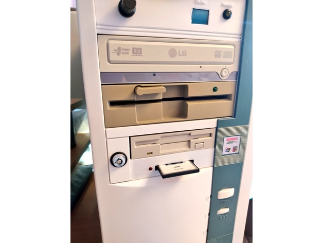 CF → IDE Adaptör Kartı İçin 3.5" PC Yuvası Ön Paneli - Görsel 3