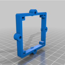 40mm Soğutucu Fan Montaj Çerçevesi