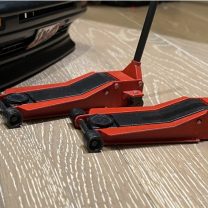 1/10 Ölçek RC Garaj İçin Hidrolik Yer Krikosu