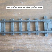 O Ölçek Tren Ray Adaptörü