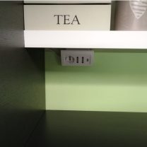 Bticino priz sabitleme plakası