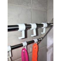 Eğimli Duvar Havluluğu İçin Banyo Tutucu