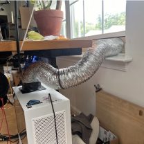 140mm Fan → 4 İnç Hortum Adaptörü