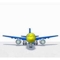 737’den Esinlenen Uçak (1/400, Kolay Baskı)