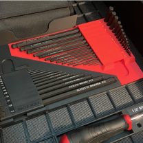 TEKTON Allen Anahtar Setleri İçin Anahtar Tepsisi (Standart & Metrik)