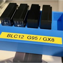 5 Adet Lumix BLC12 Pil İçin Pil Tepsisi