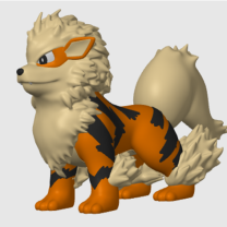 Arcanine Çok Renkli