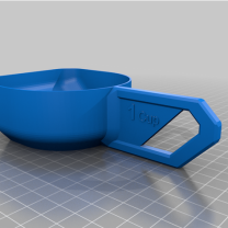 1 Cup Ölçü Kepçesi