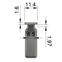 Bosch FSN T kanal kelepçe adaptörü